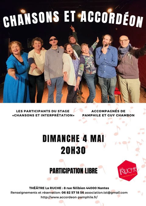 Chansons et Accordéon Affiches
