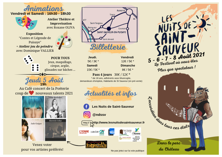 Dépliant Saint Sauveur 1